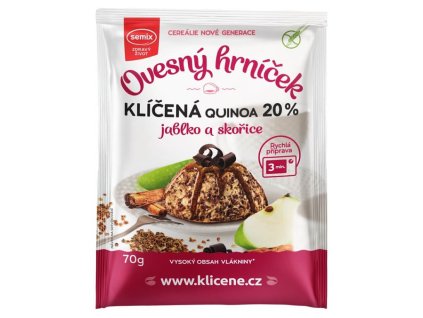 SEMIX Zabcsésze csíráztatott quinoa - alma és fahéj 70g