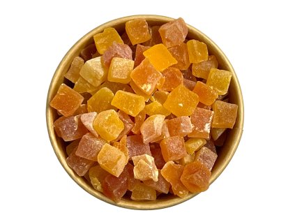 Papaya kockák édes