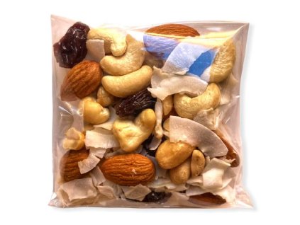 Diák mix CELOFAN ajándékdobozban 50g- BELSŐ OLDALON