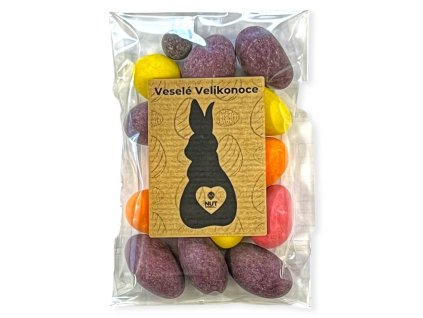 Húsvéti diótasak - Mandula színes csokoládéban 100g
