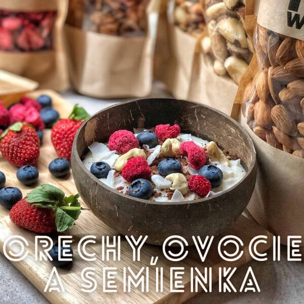 Ořechy, ovoce a semínka