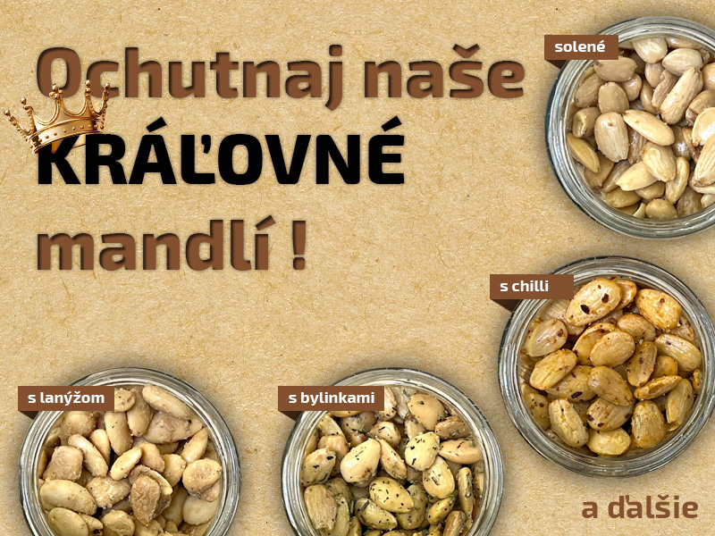 kráľovná mandlí