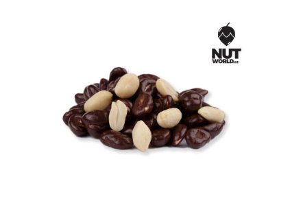 Arašídy v hořké čokoládě nutworld