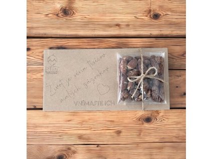 Darčeková kazetka SLANÁ Mandle údené 50g