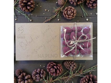 Darcekova kazetka s orechmi mandle malina oslad si zivot