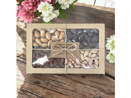 19246 1 darcekova orechova krabicka k mdz 4x80g priehladna