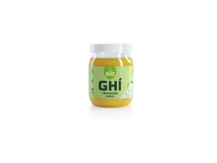 ghí přepuštěné máslo BIO 500 ml nutworld