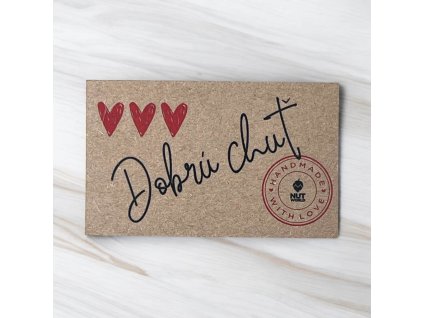 Kartička s prianím 9x5 cm DOBRÉ CHUTNANIE