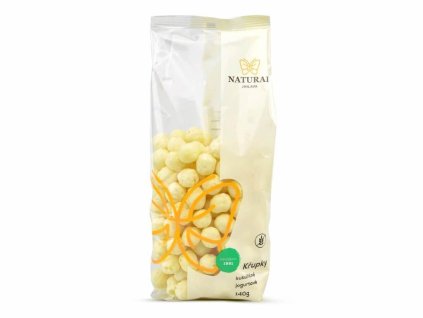 Křupky kukuřičné jogurtové Natural 140g nutworld