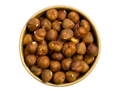 lísková jádra ořechy natural vyloupané