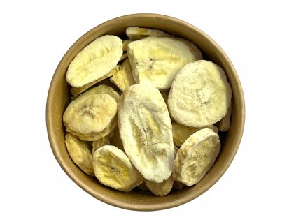 lyofilzované ovoce banán lyofilizované sušené mrazem nutworldcz