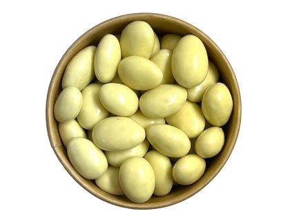Mandle v bílé čokoládě