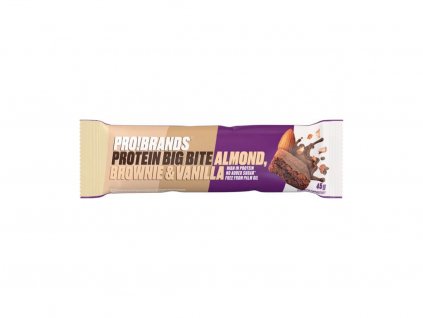 Probrands protein big bite almond, brownie and vanilla