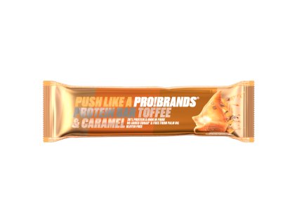 probrands protein bar s prichuti toffee caramel 45 g toffee karamel(1)