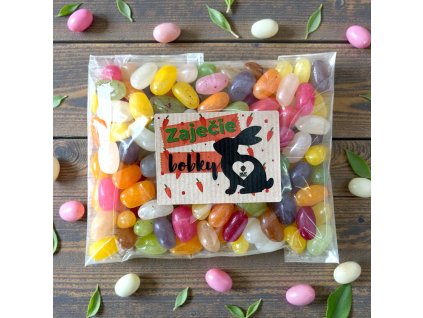fazulky želé zajecie bobky velka noc darcek pro male i velke