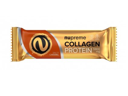 Nupreme proteinová tyčinka s kolagenem slaný karamel 50g
