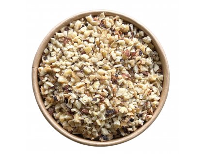 Lieskové oriešky kúsky 2 4 mm