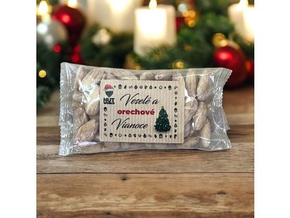 Vianočné orechy v sáčku 80g - viacero druhov (Ktoré orechy si vyberiete? Mix orechov v mede a soli)