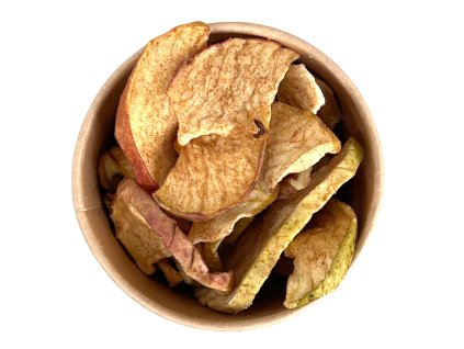 jablko skořice chipsy