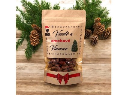 Vianočný orechový sáček mandle v karamelu s vanilkou