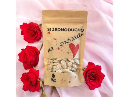 Orechy pre zamilovaných valentín jsi jednoducho na zožratie mandle solené