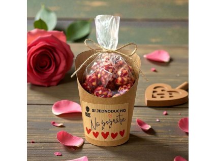 lyofilizované maliny darcek pre zamilované si jednoducho na zozratie