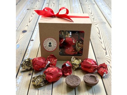 Italské krémové pralinky lískoořškové v dárkové krabici