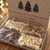 Vianoční orechová darčeková krabička 4x80g SK 1
