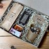 dárková krabička pro milovníky kávy dřevo a káva dřevo