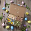 Dárková ořechová krabička se zajíčkem 4x80 g otevřená