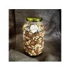 Směs naturální kešu, mandle ve skle 2,5 Kg nutworld