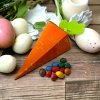 Velikonoční kornout MRKVIČKA 180g arašídy v barevné čokoládě 1