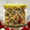 Orechy DELUXE v skle Mandle Valencie BYLINKOVÉ 160g Orechujem Ťa