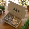 vianočný orechový darcek mandle krabička 2x50g SK 1