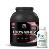 1.REF NEW 100%25 Whey Protein 2kg jahoda malina 106185 plus albion magnesium