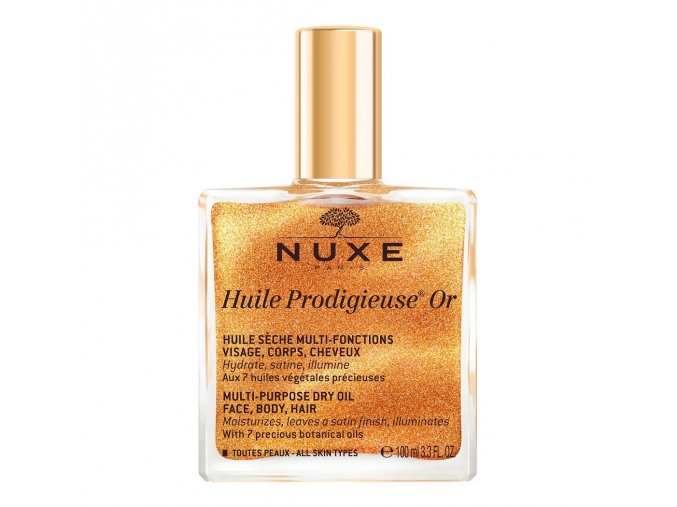 NUXE Huile Prodigieuse Or Zázračný olej se třpytkami 100ml | Nuxe-kosmetika.cz