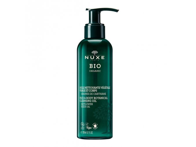 NUXE Bio Čistící rostlinný olej na obličej a tělo 200ml | Nuxe-kosmetika.cz