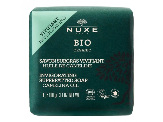 NUXE Bio Osvěžující a vyživující mýdlo 100g | Nuxe-kosmetika.cz