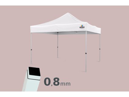 Párty stan s integrovaným zvukovým systémem