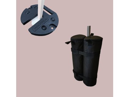 Hmotnosti pro festovní stan