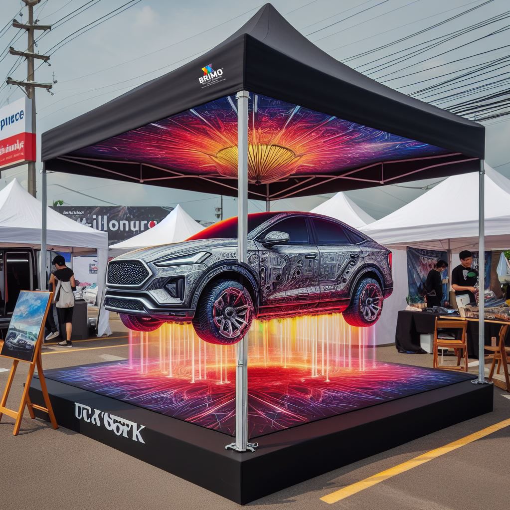 Reklamní event altány