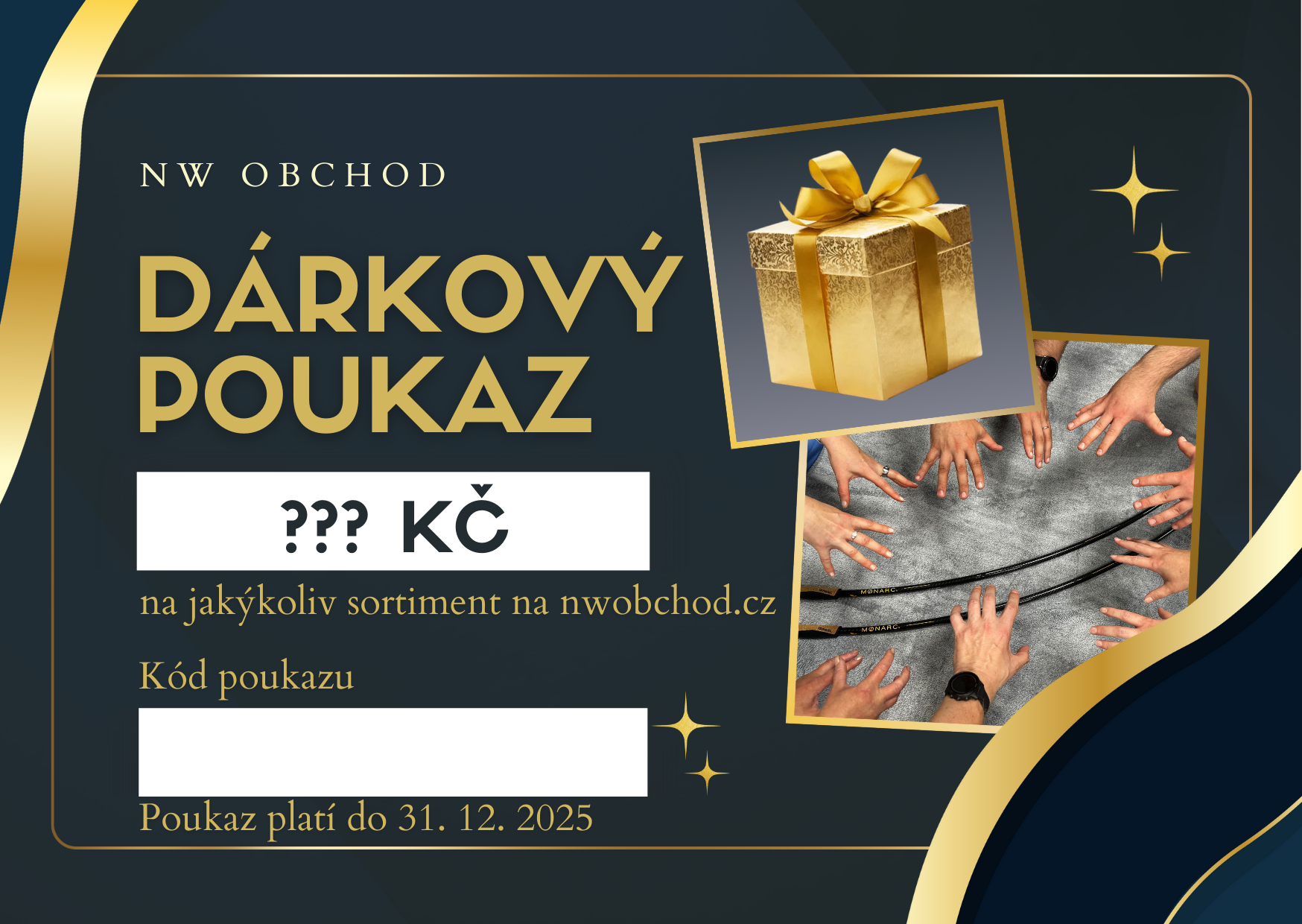 Ideální dárek na Vánoce? Dárkový poukaz!