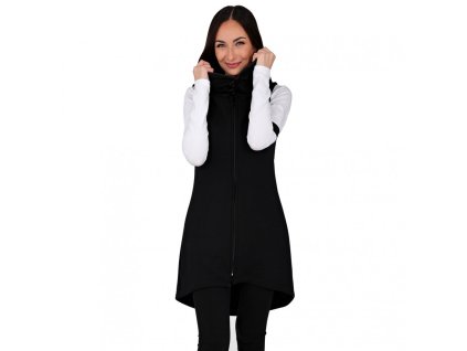 damska vesta barrsa longita black (1)
