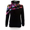 Dámská mikina s kapucí přes hlavu Barrsa Multicolor Multi Black