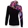 Dámská mikina s kapucí přes hlavu Barrsa Multicolor Multi Black