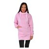 Dámská mikina s kapucí přes hlavu Barrsa Enigma Pink