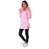 Dámská mikina s kapucí přes hlavu Barrsa Enigma Pink