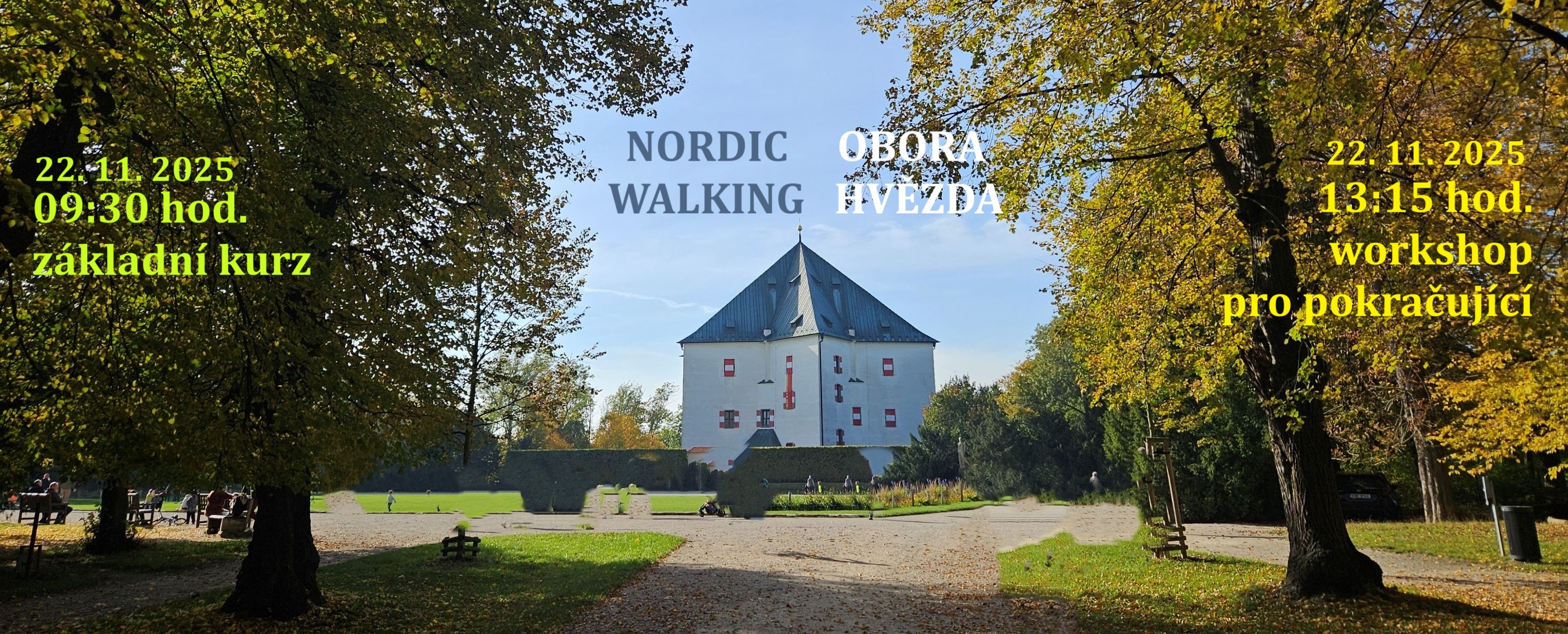 Nordic Walking - základní kurz a workshop pro pokračující