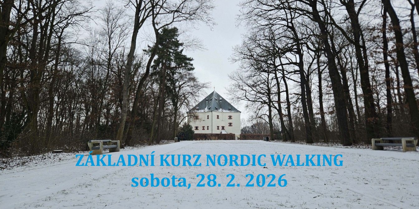 Základní kurz nordic walking - Obora Hvězda, Praha 6