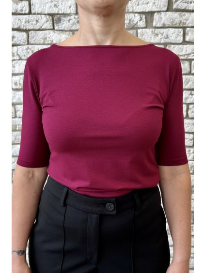 Tričko Celeste vínové